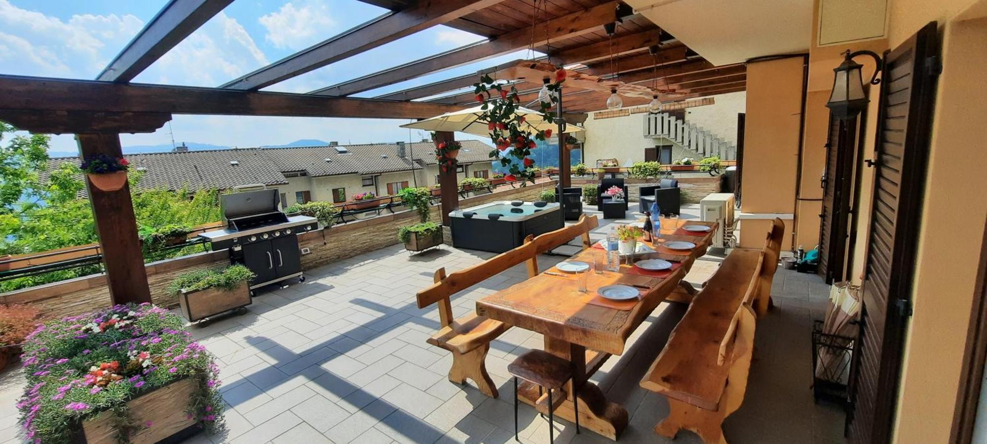 Apartmán La Terrazza Casa Vacanza Carenno Exteriér fotografie